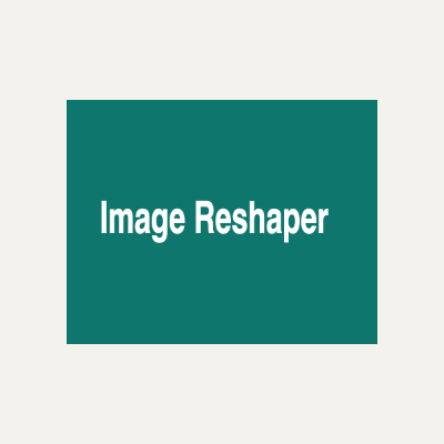 Generated 1200 by 800 graphic resized to a 400 by 400 square using stretch